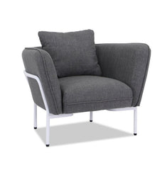 Stylish Fabric Armchair Grey NFS311