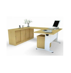 Executive Table With Metal Dotta Leg