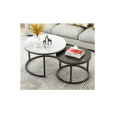 Round Coffee Table – Nordic Style