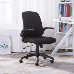 medium back office mesh office chair (1179 black)