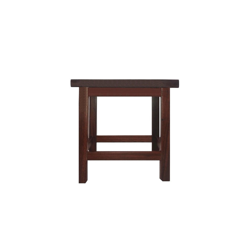 Jarrah Timber Side Table L46cm