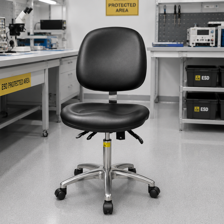 Executive ESD PU Leather Chair