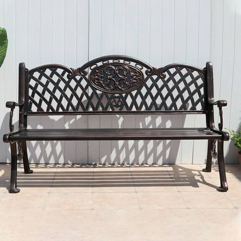 ROME Outdoor Cast Aluminium Garden Bench