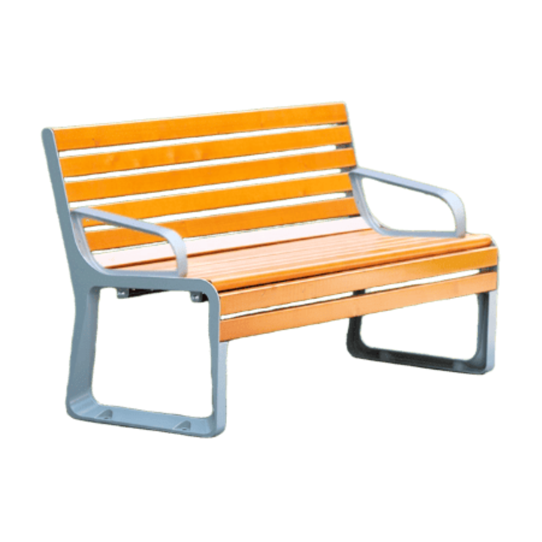 CORA Outdoor Composite Wood Garden Bench – L1.5m