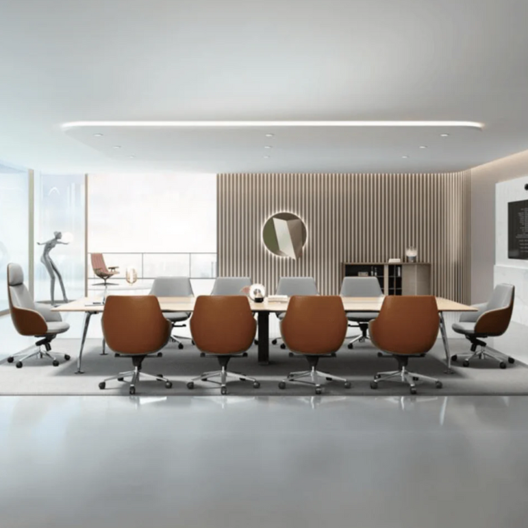 NOVA Mid Back PU Leather Office Chair