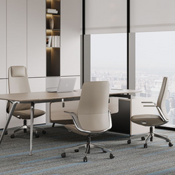 VEGAS Mid Back PU Leather Office Chair