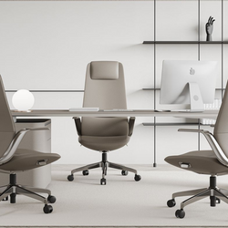 VEGAS Mid Back PU Leather Office Chair