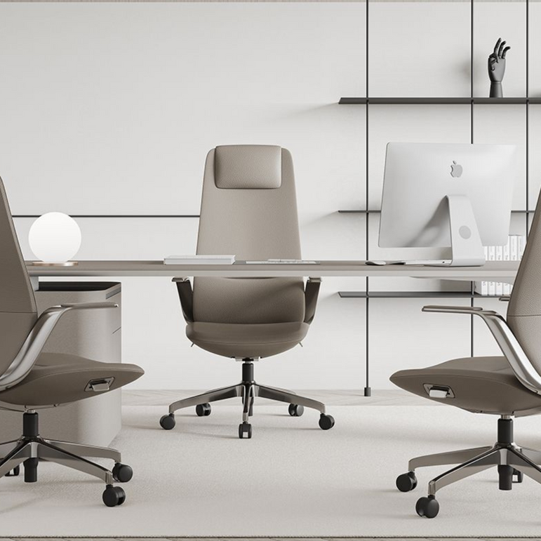 VEGAS Mid Back PU Leather Office Chair
