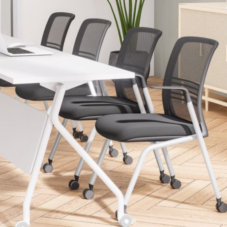 Foldable Training Mobile Mesh Armchair (H1852B)