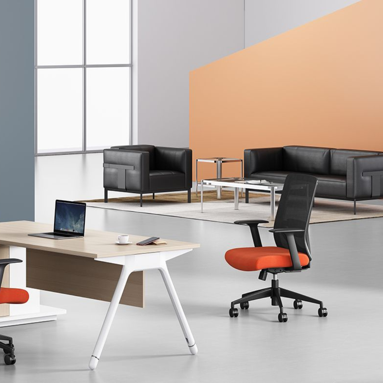 V Series Mid Back Office Mesh Chair - CH391M