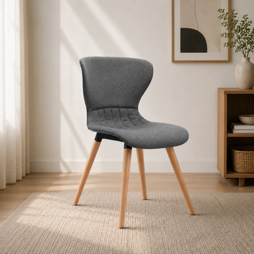 Dining Chair -1707M Dark Grey