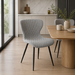 Fabric Dining Chair – 1907A(LG)