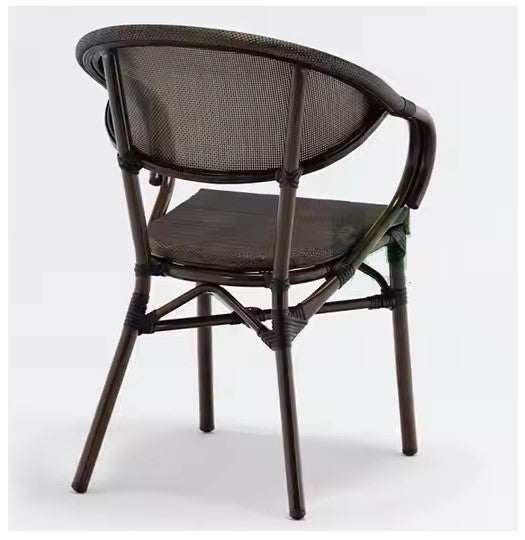 Nordic French Style Outdoor Stackable Bistro Dining Chair (NE8029)