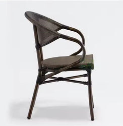 Nordic French Style Outdoor Stackable Bistro Dining Chair (NE8029)
