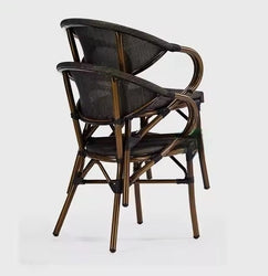 Nordic French Style Outdoor Stackable Bistro Dining Chair (NE8029)