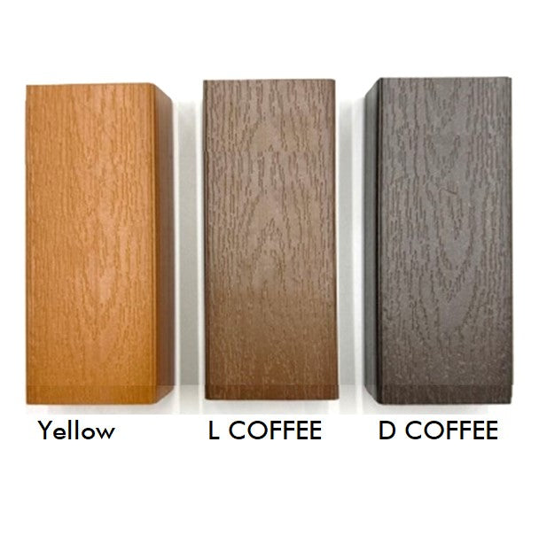 Harmony Outdoor Backless Composite Wood Garden Bench