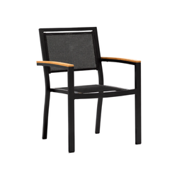 Stackable Textylene Chair with Armrest (E1101)