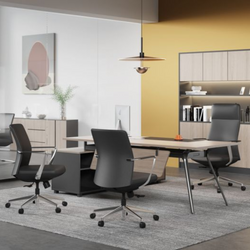 PISCES Mid Back PU Leather Office Chair
