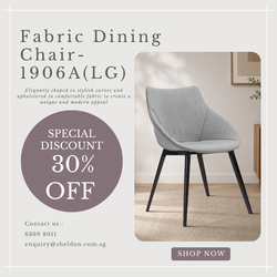 Fabric Dining Chair – 1906A(LG)