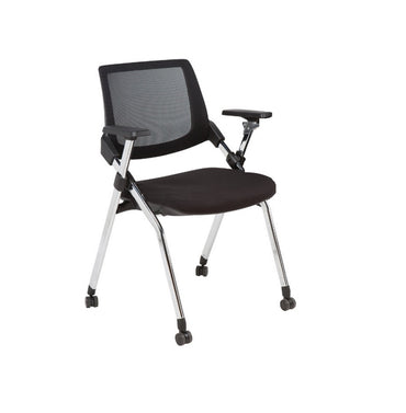 Foldable Training School Mesh Chair – 01X16A