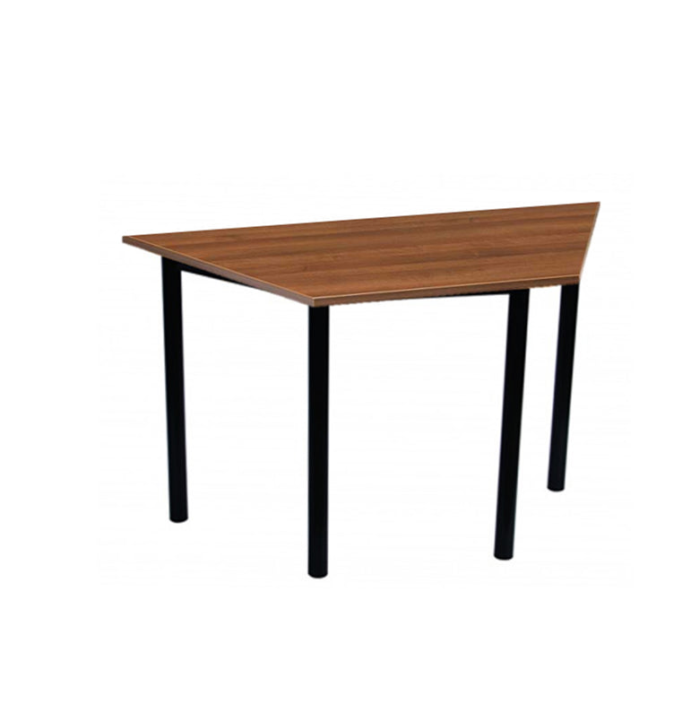 Wooden Trapezium Shape Table