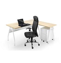 Executive Table With Metal ‘A’ Leg
