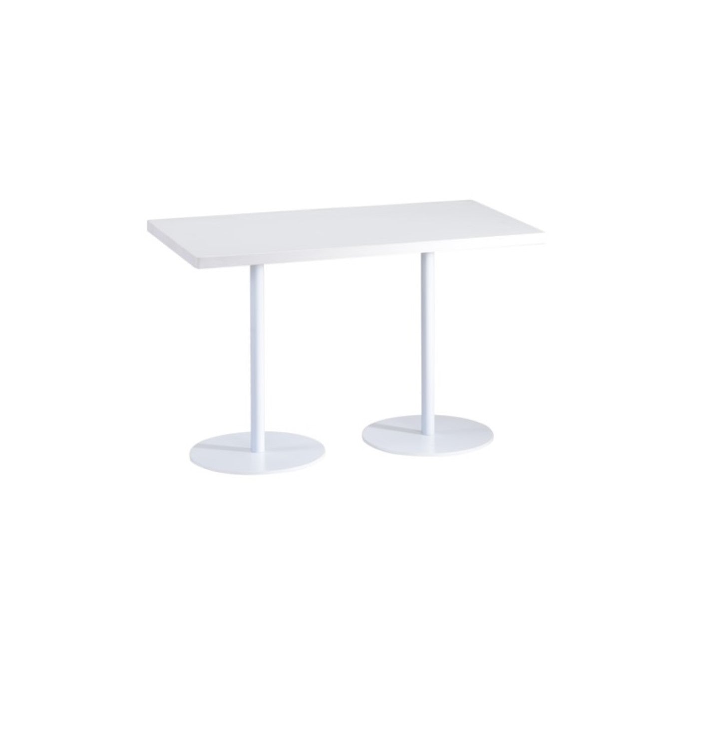 White Rectangular Lounge Table PV Series