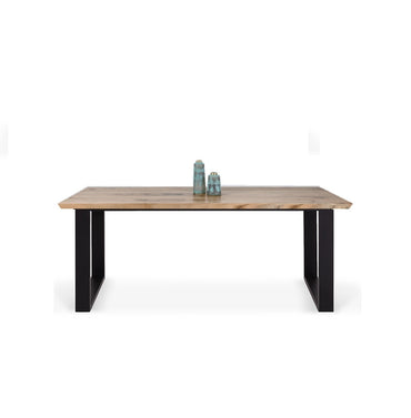 Marri Timber Dining Table with Metal Legs (L160cm)