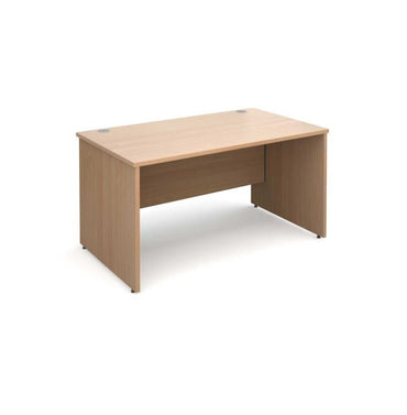 Office Table With Wooden Panel Base