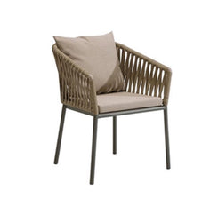 OUTDOOR RATTAN CHAIR WITH CUSHION