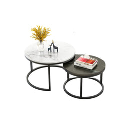 Round Coffee Table – Nordic Style