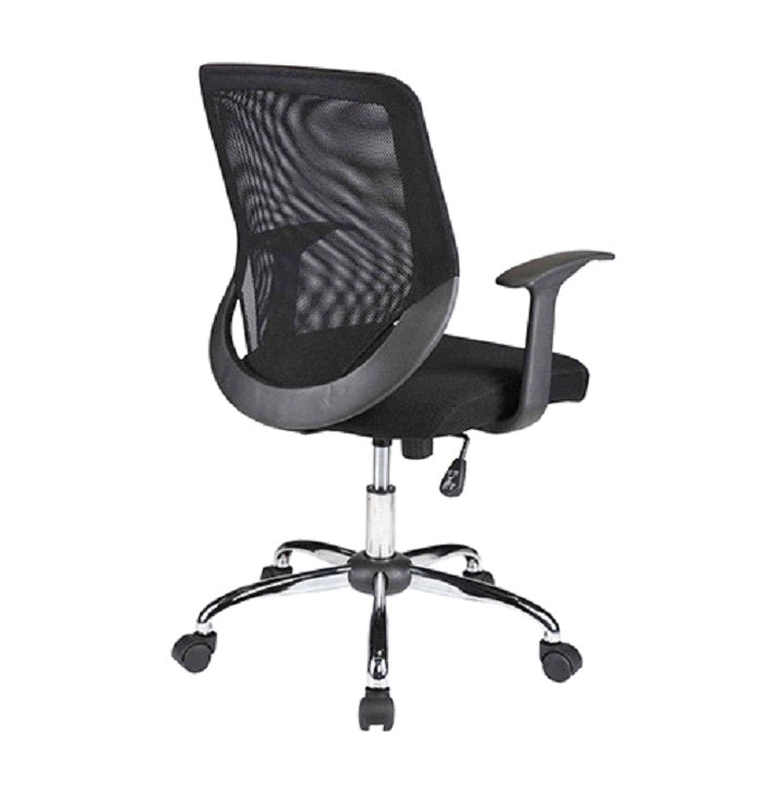 Mid Back Mesh Office Chair 0195 Black