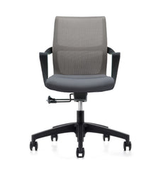 Mid Back Mesh Office Chair 1145B Grey