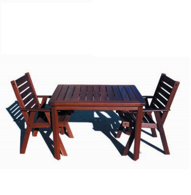 Sorrento Jarrah Outdoor Table (L110cm)