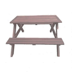 Outdoor Timber Picnic Bench – L1.2m