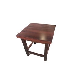 Jarrah Timber Side Table L46cm