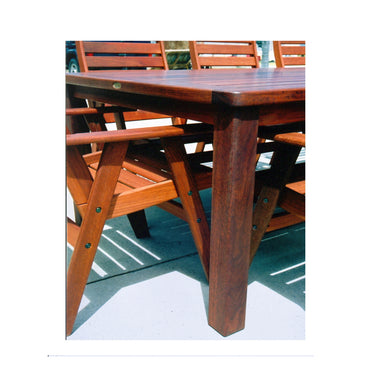 Gascoyne Jarrah Outdoor Table – L160cm
