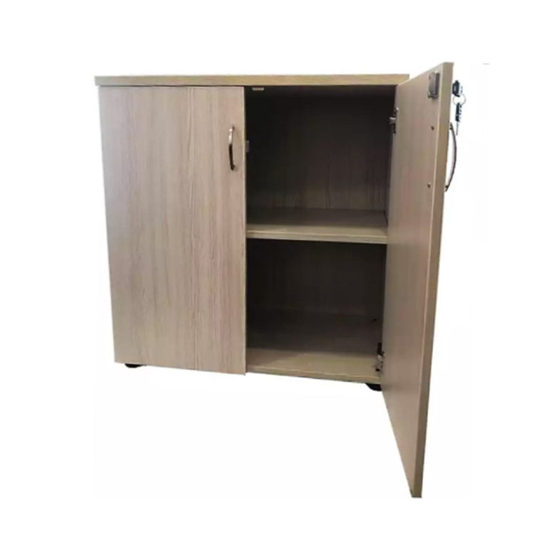 Low Swing Door Wooden Cabinet – Straight Pine