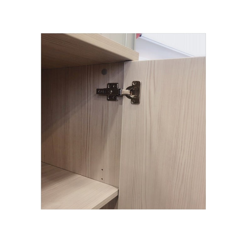 Low Swing Door Wooden Cabinet – Straight Pine